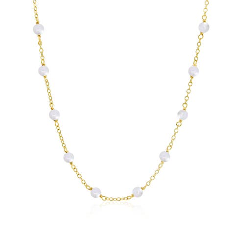 Pearl Bead Chain Necklace