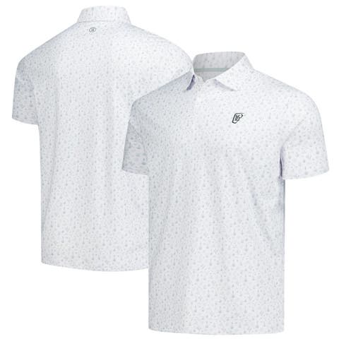 Men's Barstool Golf  White WM Phoenix Open Printed Polo