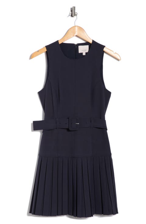 Charolette Sleeveless Belted Minidress