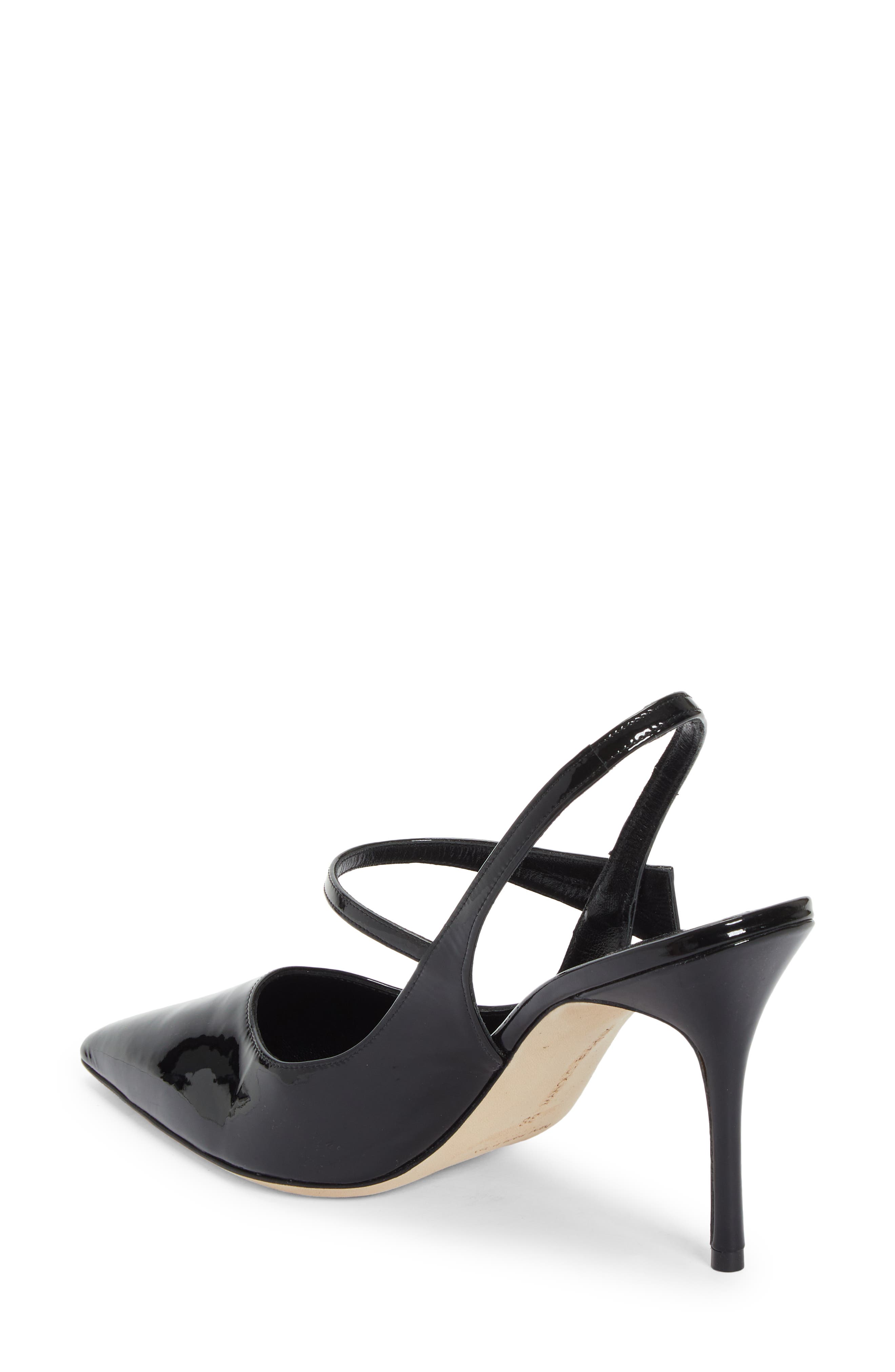 Manolo Blahnik Didion Pointed Toe Slingback Pump, Alternate, color, 