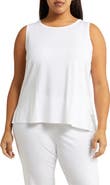 Eileen Fisher Stretch Jersey Tank