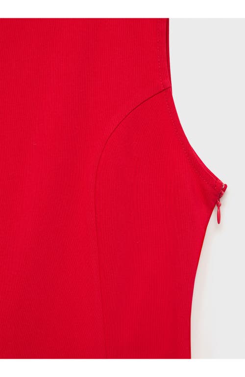 Mango Bubble Hem Minidress