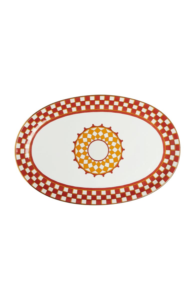La DoubleJ Oval Platter, Main, color, Apollo Mattone