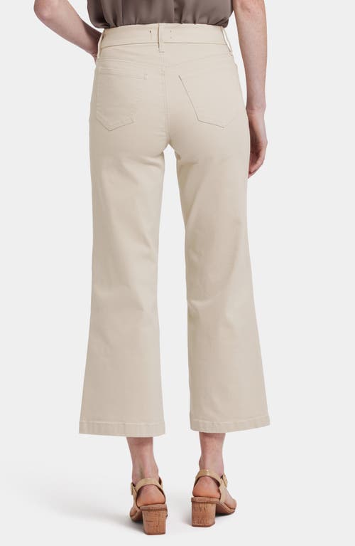 Nydj Teresa Waist Match Ankle Wide Leg Jeans In Feather