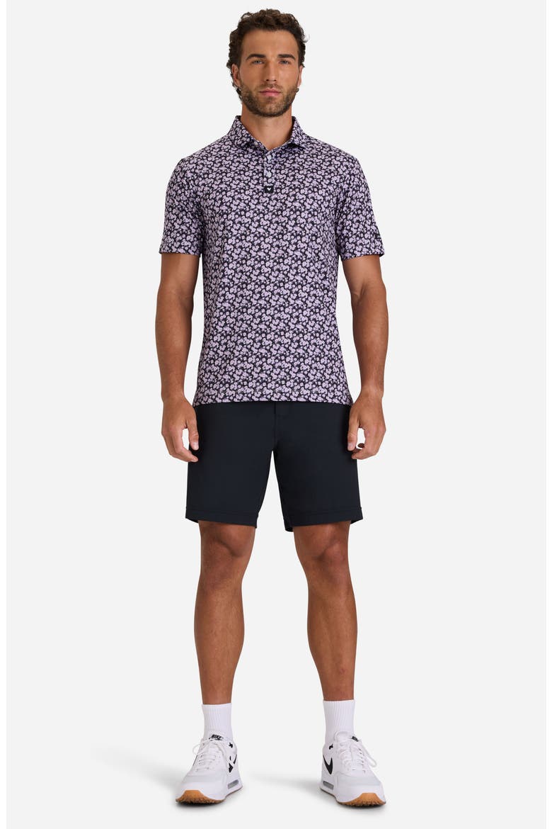 Core Floral Performance Golf Polo, Alternate, color, GARDEN GALA - PURPLE SAGE
