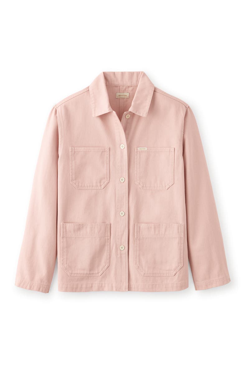 Philly Women's Chore Jacket, Alternate, color, PEACH SKIN