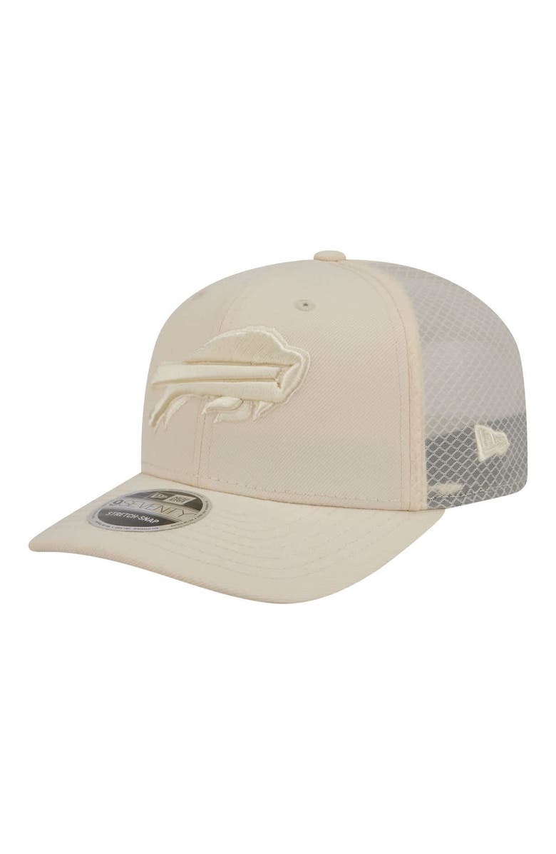 New Era Men's New Era Cream Buffalo Bills Color Pack 9SEVENTY Adjustable Hat, Main, color, Cream