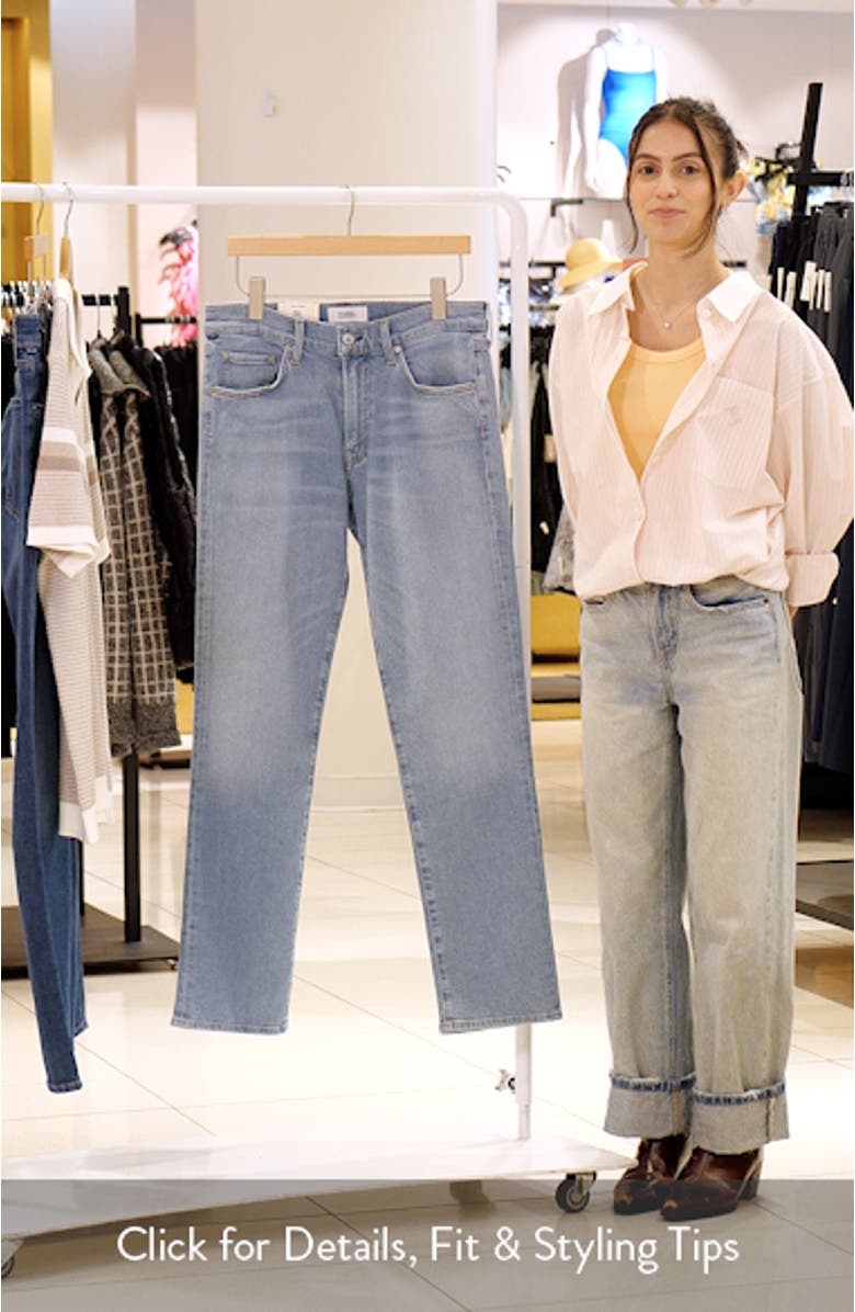 Gage Slim Straight Leg Jeans, sales video thumbnail