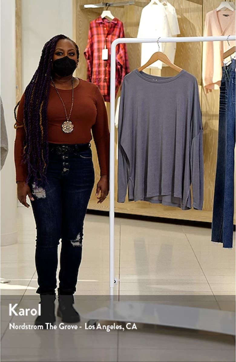 Gio Oversize Jersey Top, sales video thumbnail