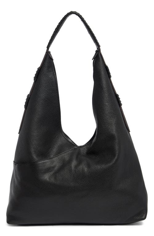 Aimee Kestenberg Stardust Leather Hobo Bag In Black