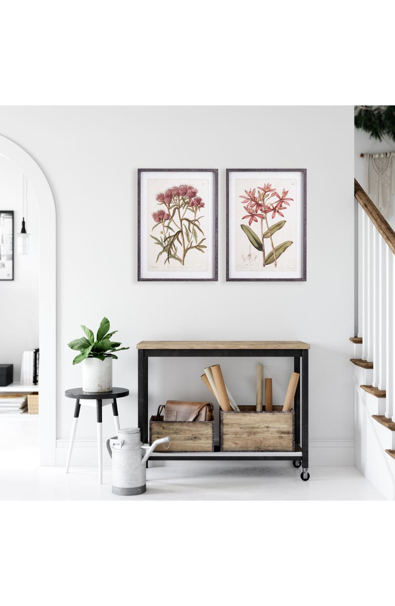 Napa Home & Garden Pretty In Pink Vintage Prints Set of 2, Alternate, color, Pink