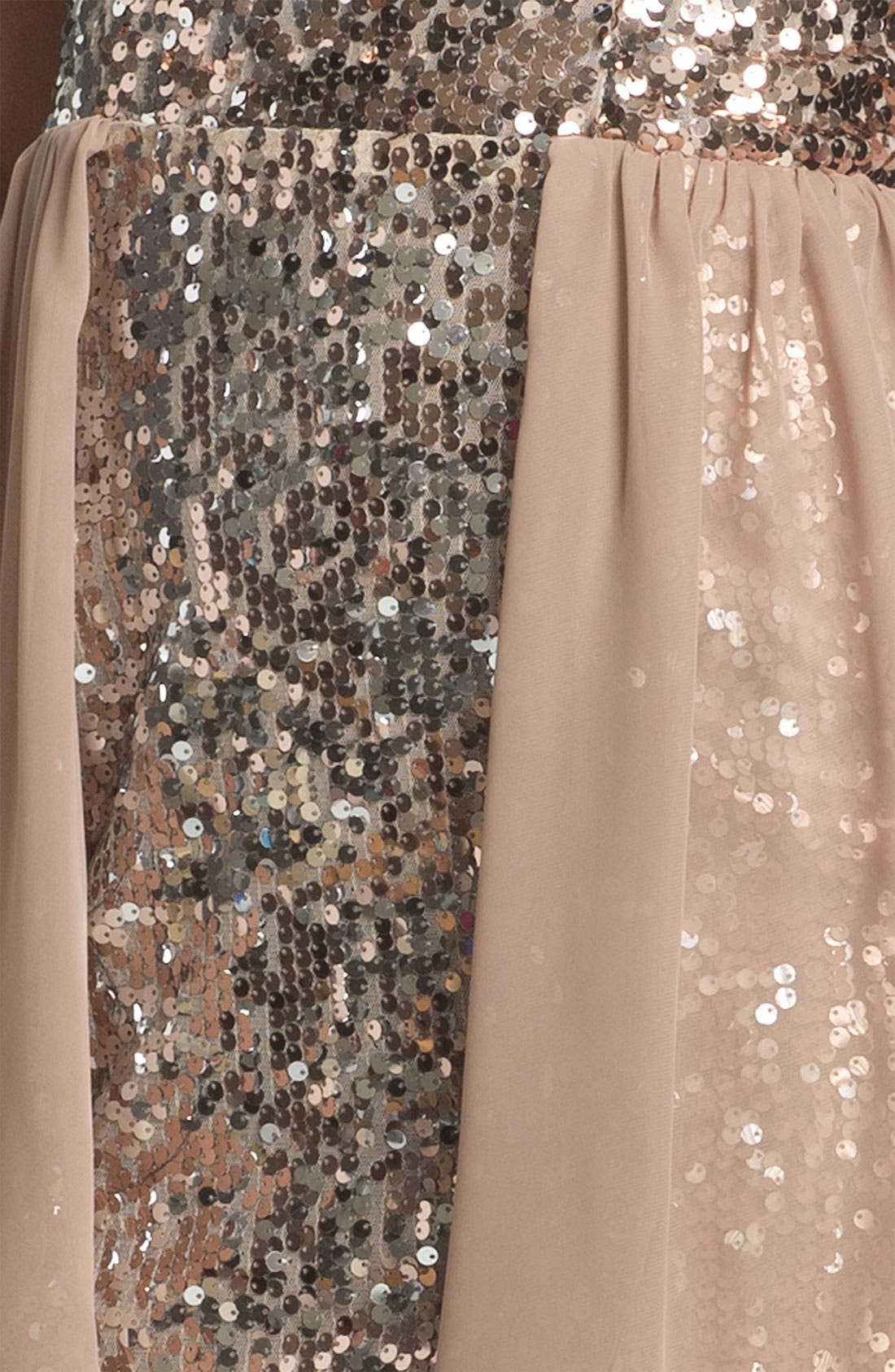 Way-In Sequin Chiffon Overlay Dress (Women) | Nordstrom
