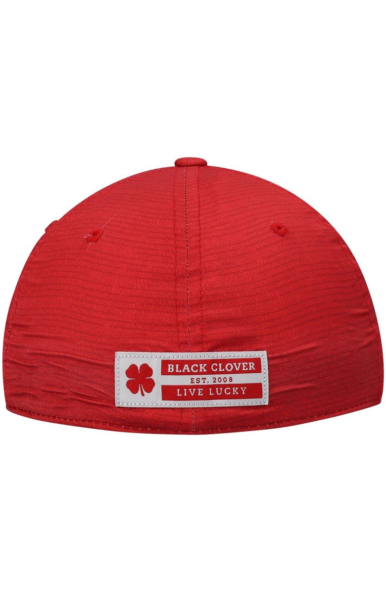 Black Clover Men's Cherry New Mexico Lobos Crazy Luck Memory Fit Flex Hat, Alternate, color, 