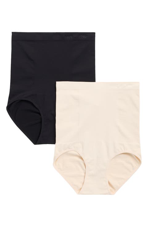 2-Pack Contour Flex High Waist Shaping Briefs