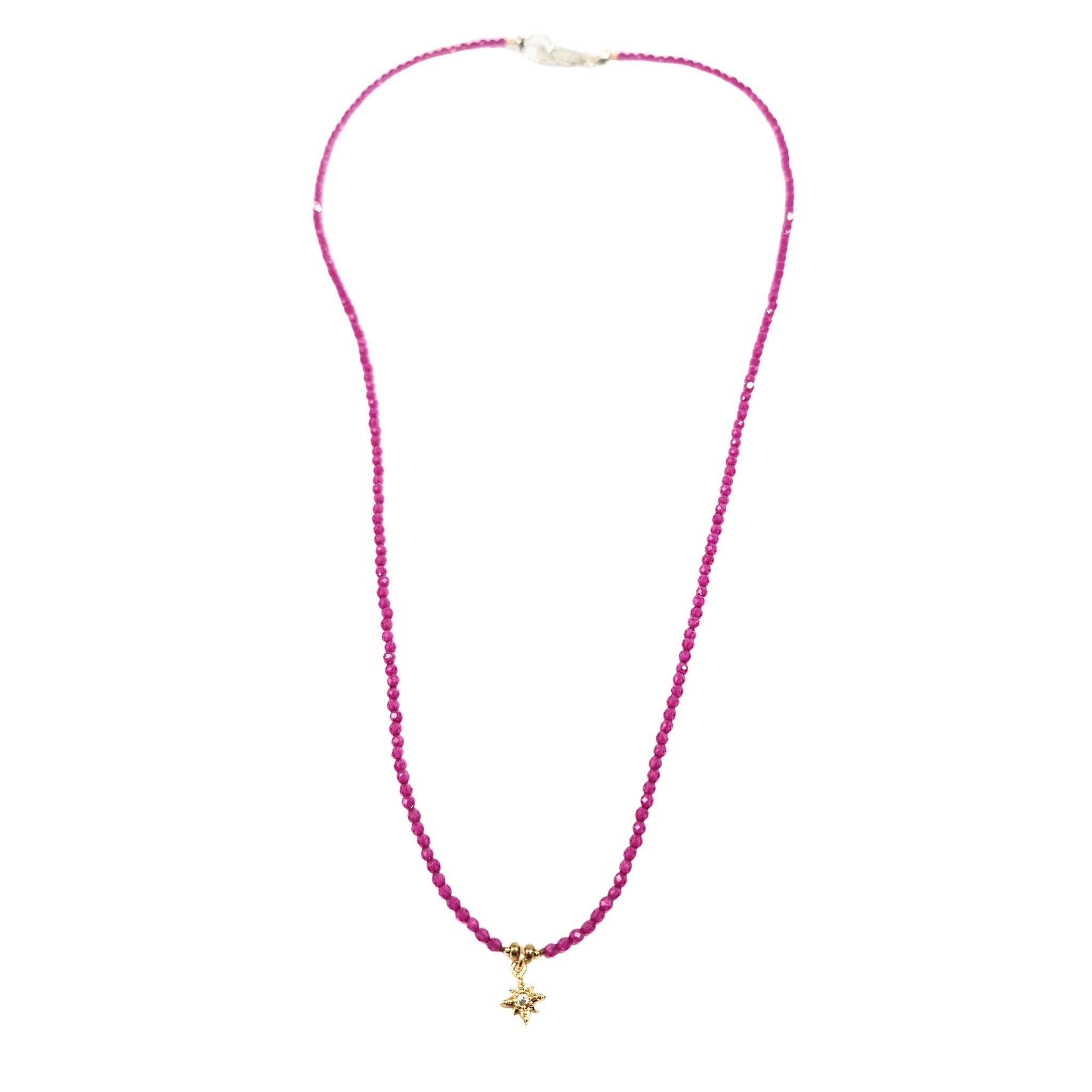 MADISON BEVERLY HILLS Ruby Star Necklace (Women) | Nordstrom