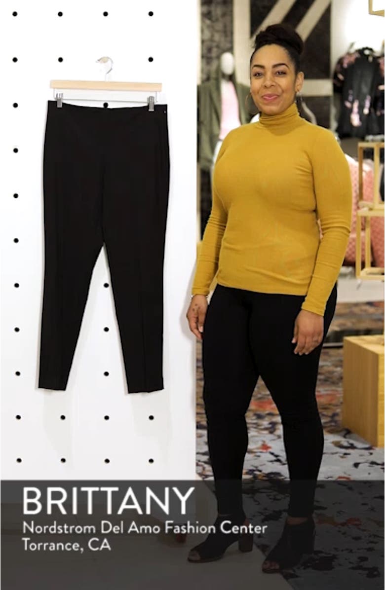Side Zip Double Weave Pants, sales video thumbnail