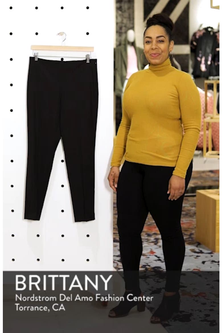 Side Zip Double Weave Pants video