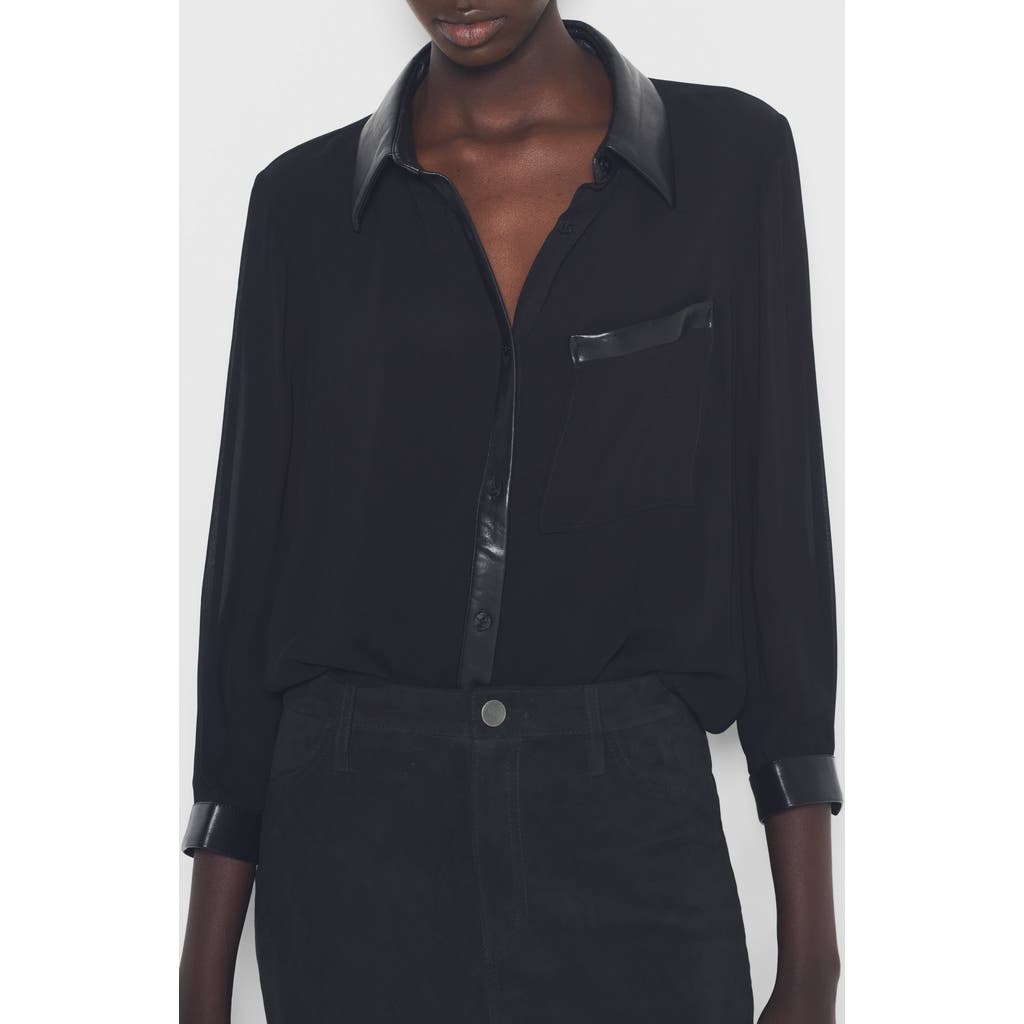 As By Df Faith Blouse In Black