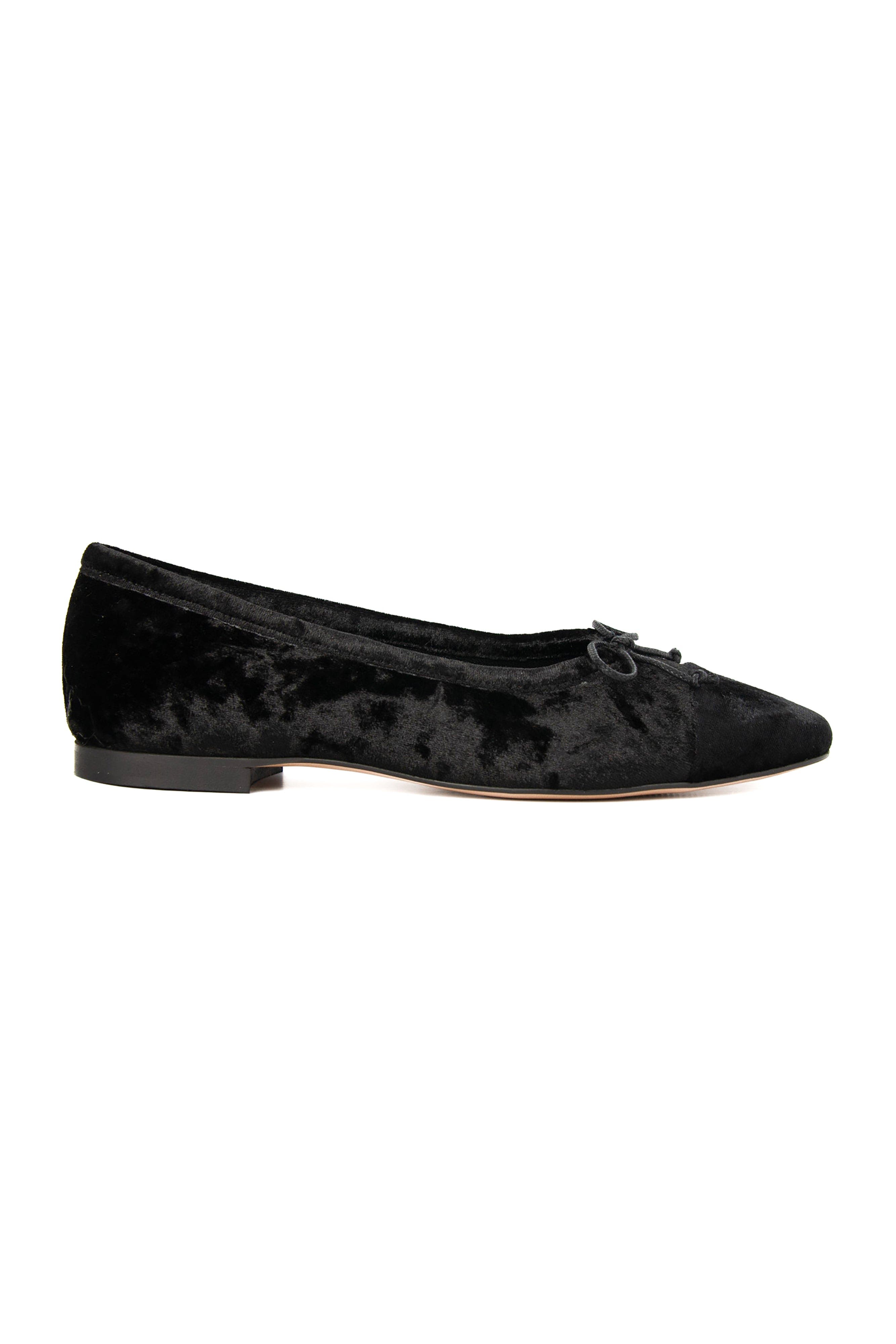 Amelie Leather Ballet Flat, Alternate, color, Velvet