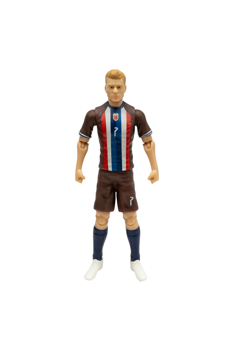 Sockers Norway National Alexander Sørloth 8" Soccer Action Figure, Main, color, Brown