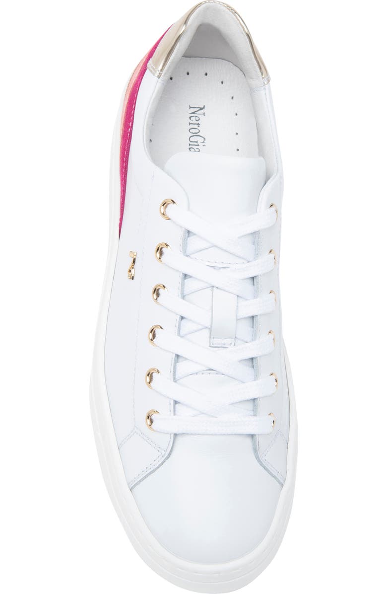 NeroGiardini Retro Stripe Sneaker, Alternate, color,