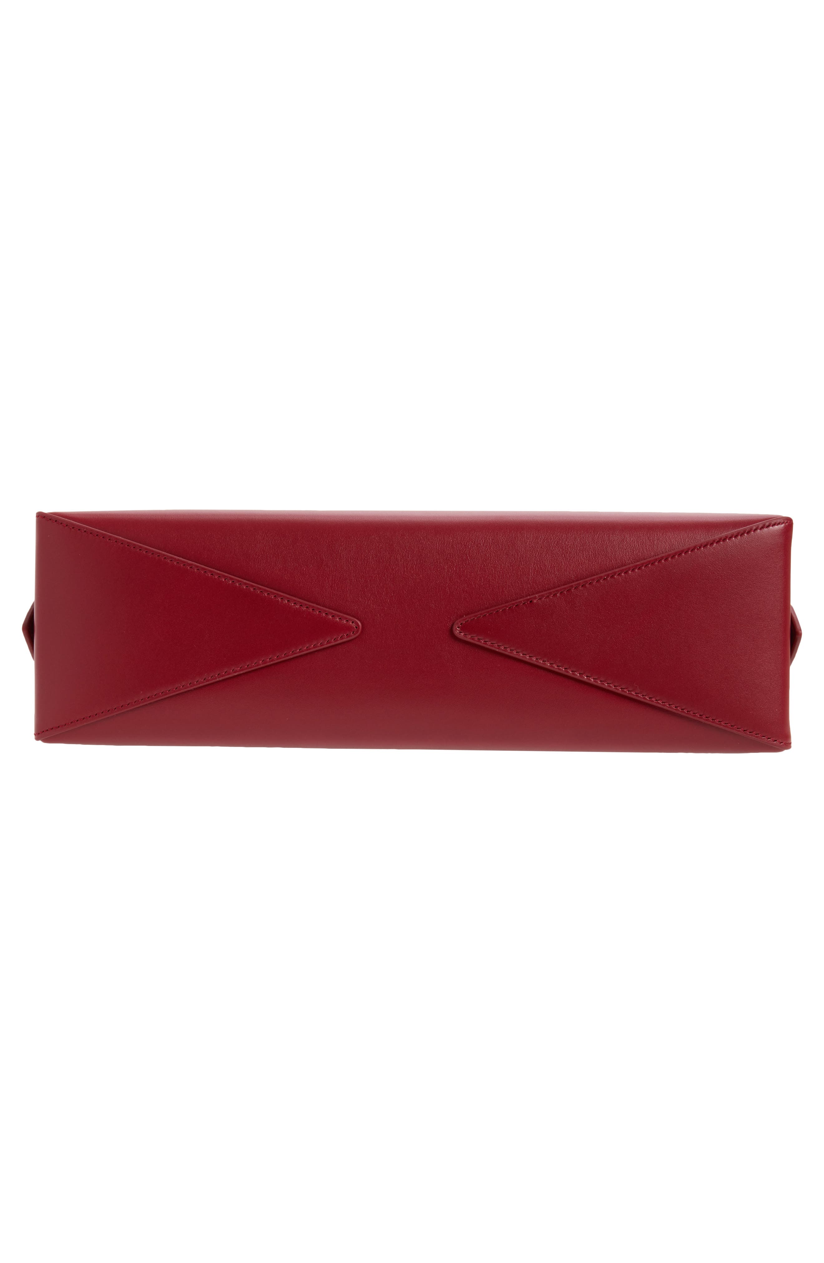 Medium Le Teckel East/West Shouder Bag, Alternate, color, ROUGE CARMIN U18