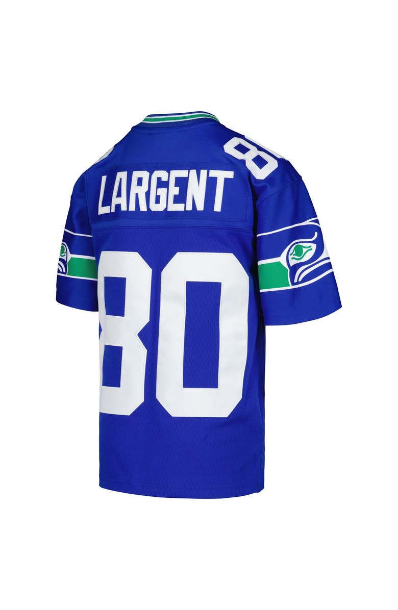 Mitchell & Ness Youth Mitchell & Ness Steve Largent Royal Seattle Seahawks 1985 Retired Player Legacy Jersey, Alternate, color, Royal