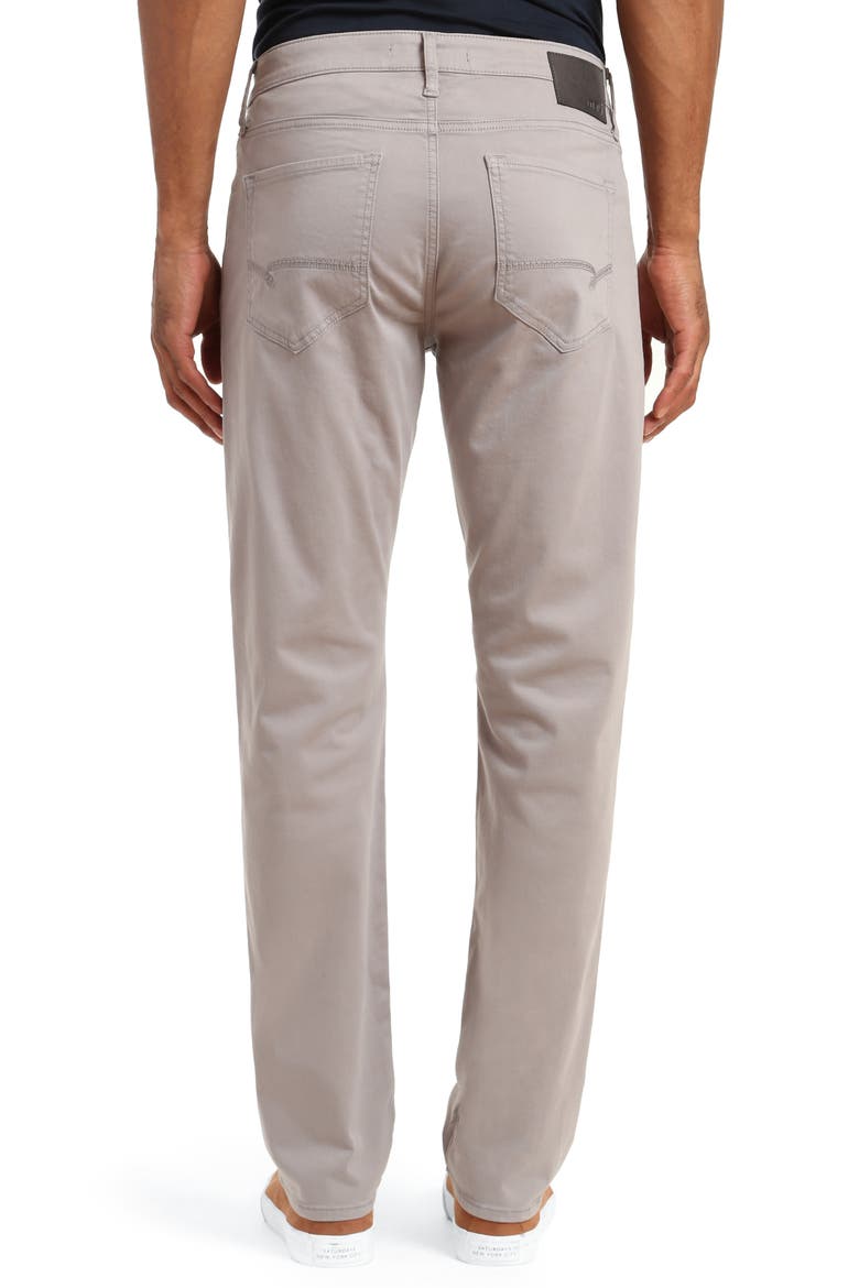 Zach Straight Leg Twill Pants, Alternate, color, GRAPHITE TWILL