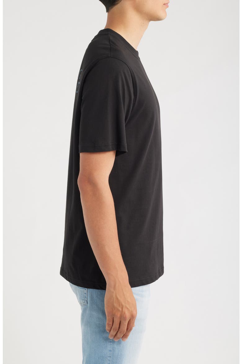 x Prince Organic Cotton Graphic T-Shirt, Alternate, color, BLACK