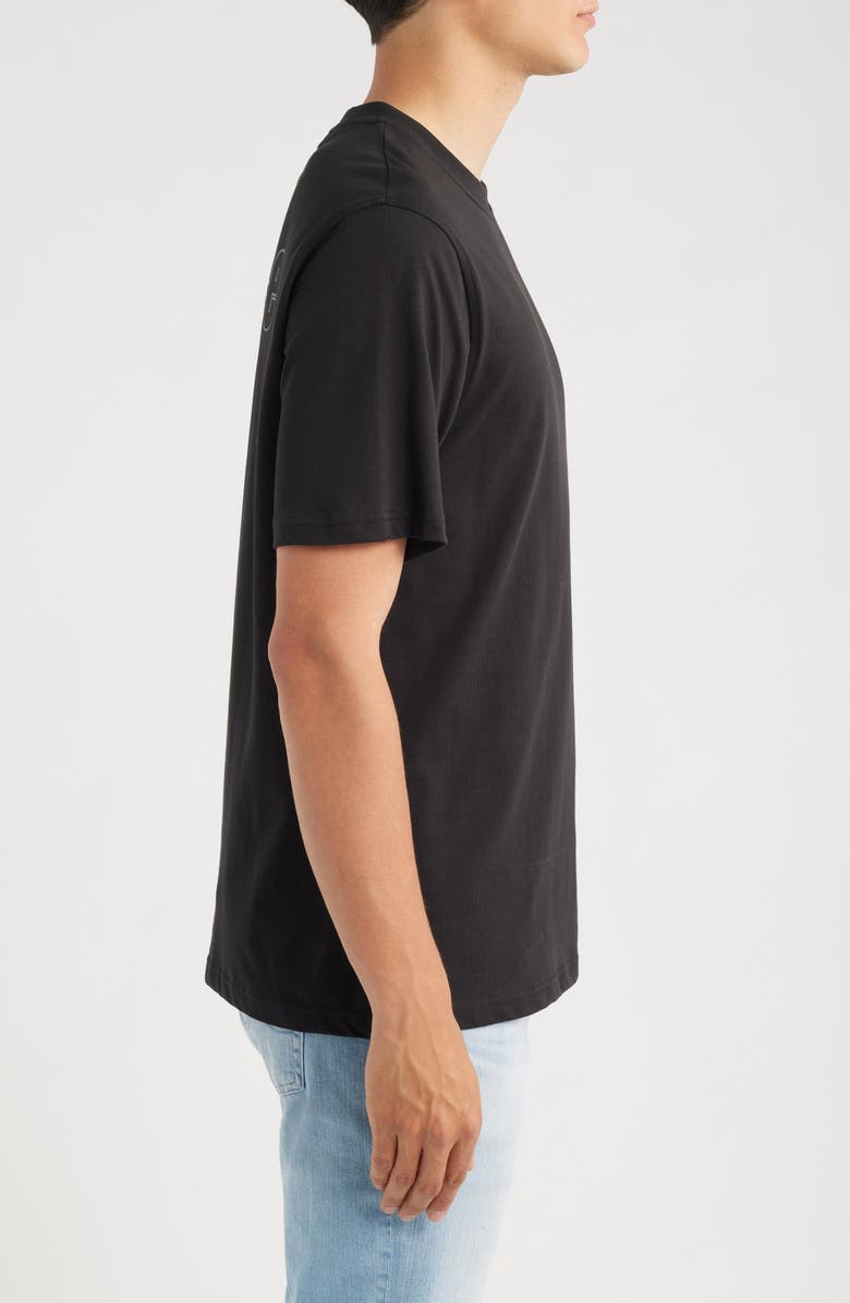Les Deux x Prince Organic Cotton Graphic T-Shirt, Alternate, color, Black