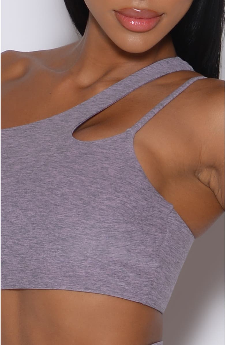 Bombshell Sportswear Lateral Top, Alternate, color, Lilac Grey