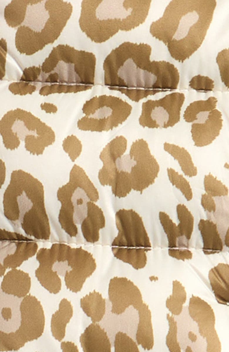 Save The Duck Dag Puffer Jacket, Alternate, color, Brown Leopard