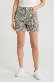 Vigoss Ace Cheetah Cut Off Shorts