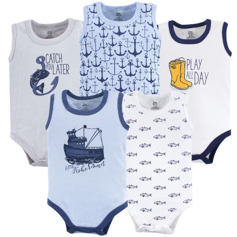 5Pk Sleeveless Bodysuits