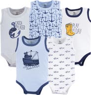 Yoga Sprout 5Pk Sleeveless Bodysuits