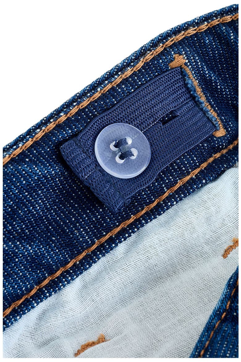 Kids' Embroidered Flare Jeans, Alternate, color, BLUE