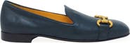 Madison Maison Square Toe Horse Bit Loafer
