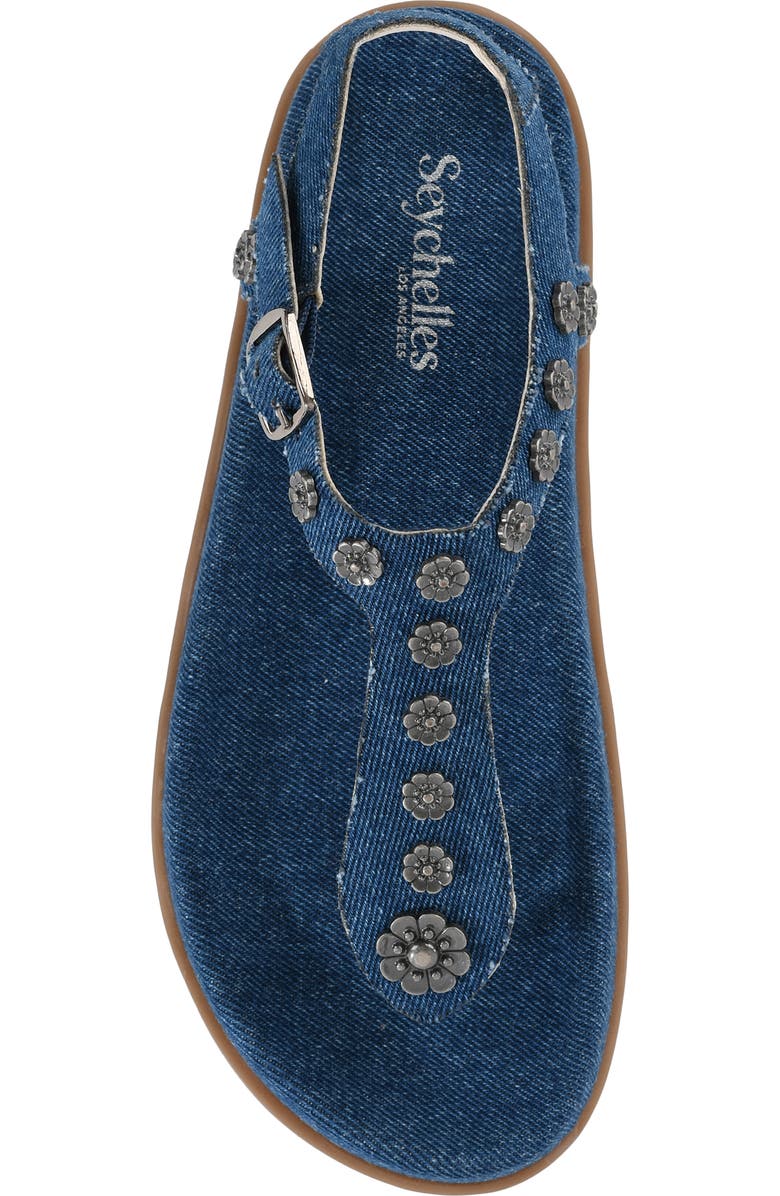 Seychelles Sunday Funday Slingback Platform Sandal, Alternate, color, Denim