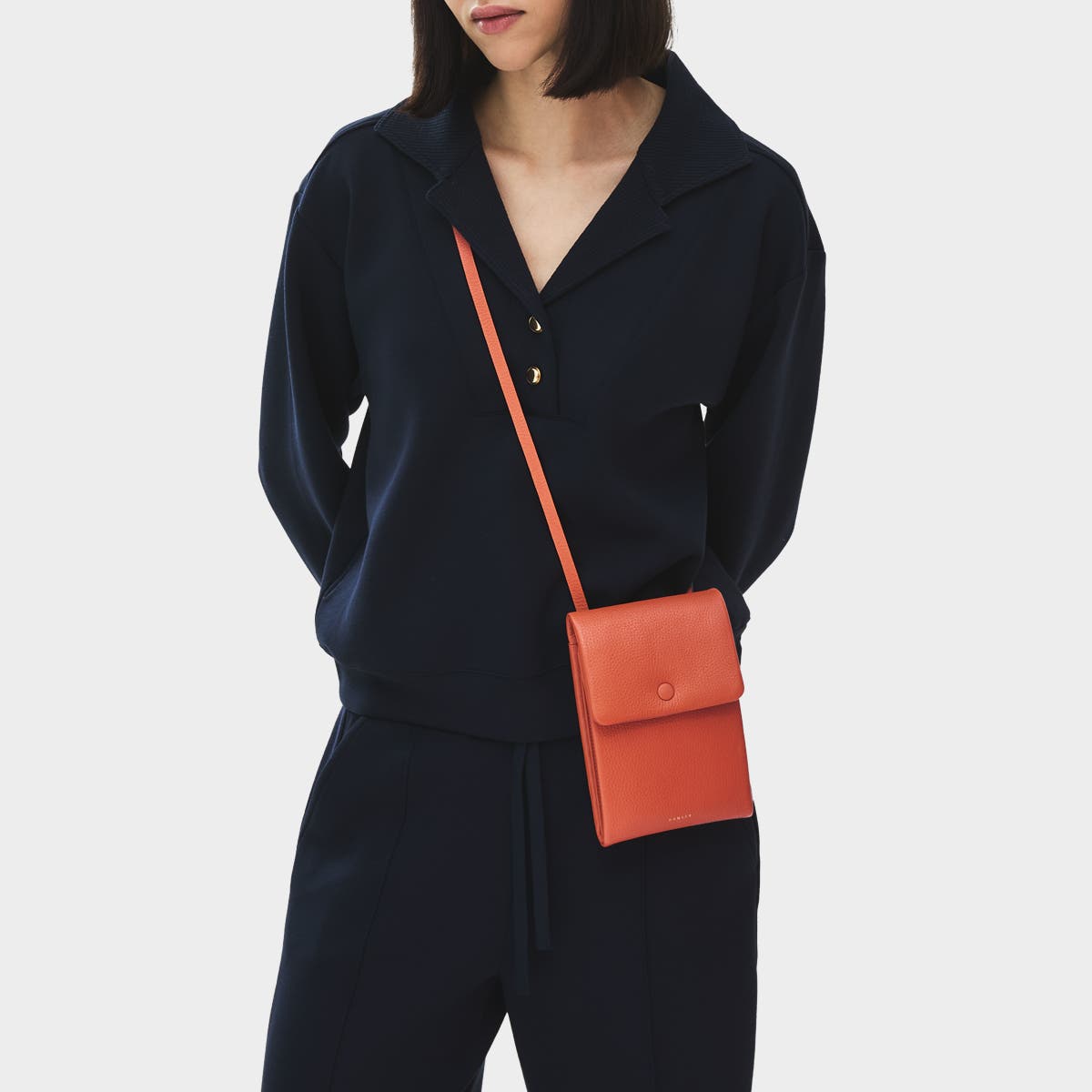 Mallow Street Medium Phone Crossbody Bag, Alternate, color, Terracotta