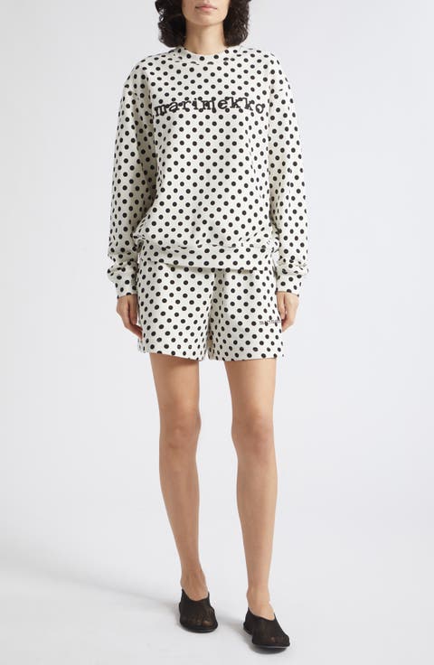 Miksaus Pallo Kioski Polka Dot Cotton Shorts