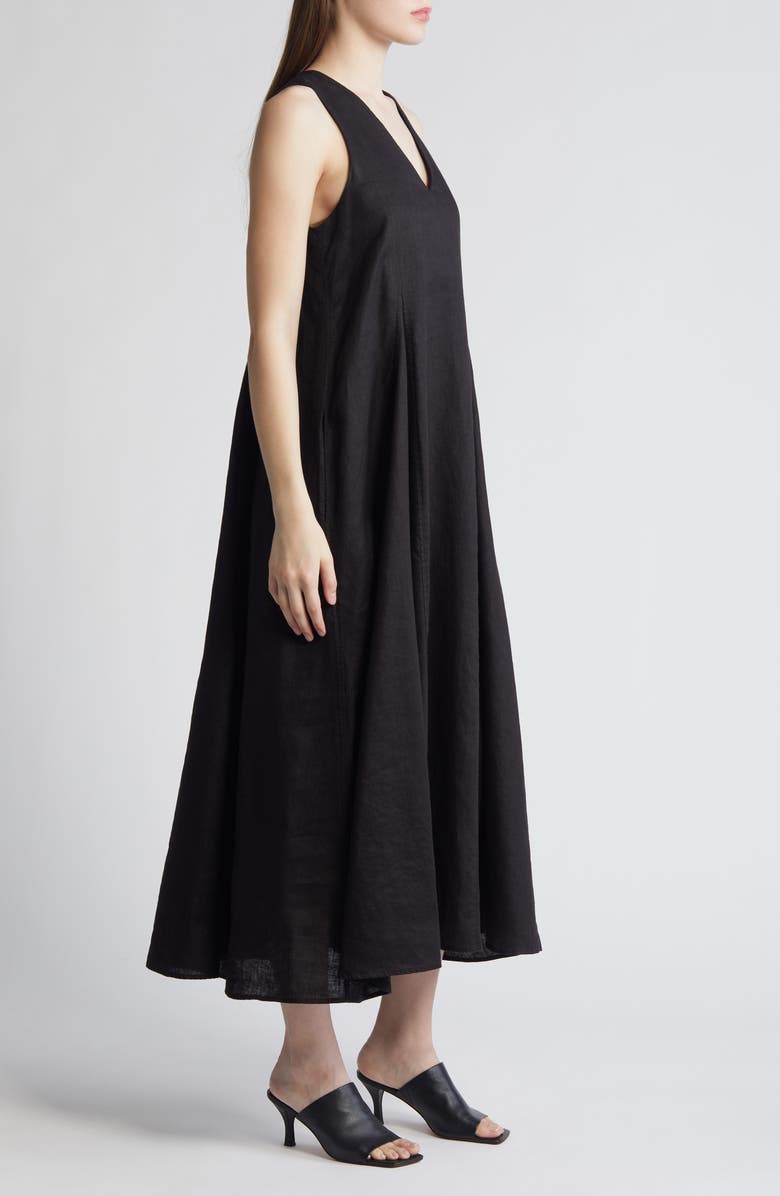 COS Sleeveless Linen Dress, Alternate, color, 