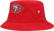 '47 Men's '47 Scarlet San Francisco 49ers Primary Bucket Hat