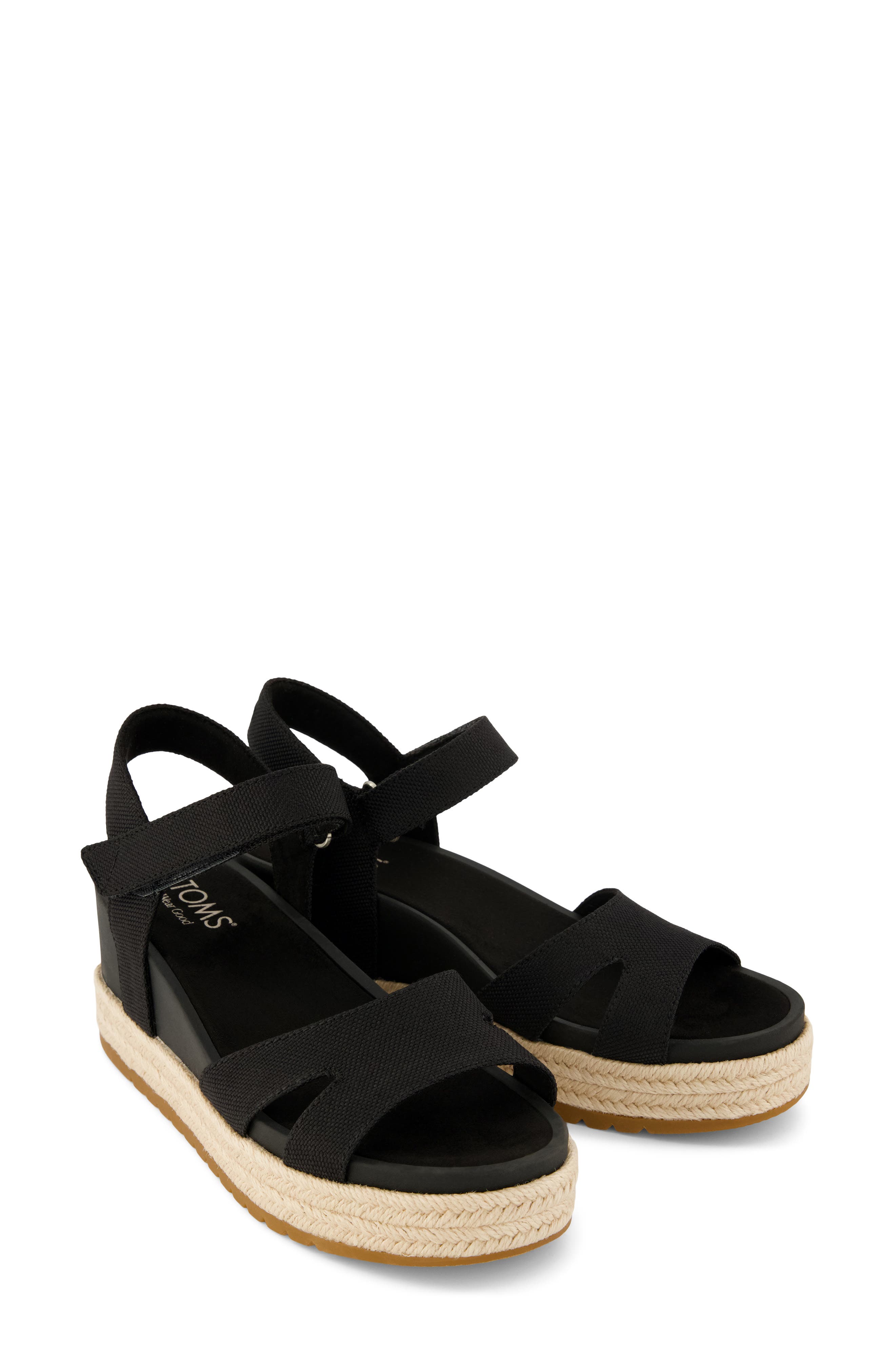 TOMS Diana Platform Wedge Sandal, Alternate, color, 