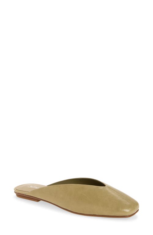 Jeffrey Campbell Advocate Square Toe Mule in Sage at Nordstrom, Size 10