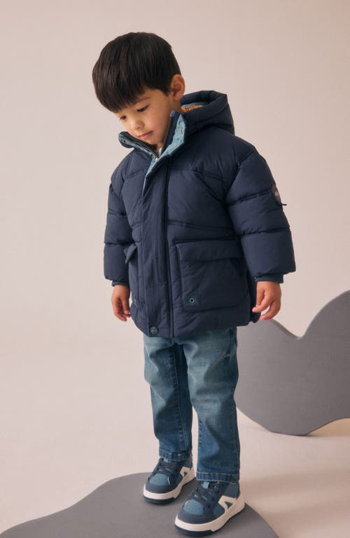 Next Kids' Quilted Jacket In Blue