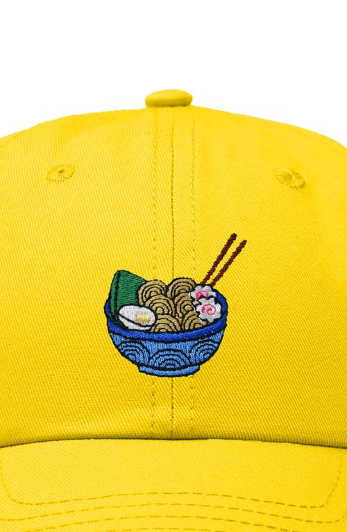 DALIX DALIX NOODLES EMBROIDERED CASUAL CAP 