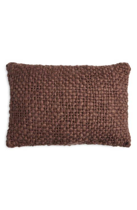Chunky Handwoven Accent Pillow