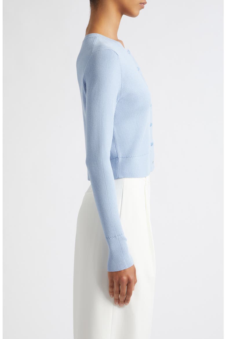 Zoe Cropped Cardigan, Alternate, color, SKY