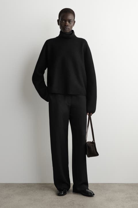 Tailored Regular-Fit Straight-Leg Pants