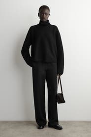 COS Tailored Regular-Fit Straight-Leg Pants